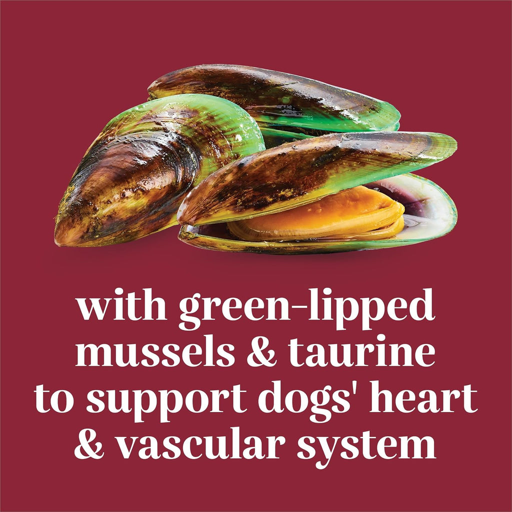 EverRoot Suplemento para el Corazón de Perros - Comprimidos Masticables con Taurina y Mejillón de Labio Verde