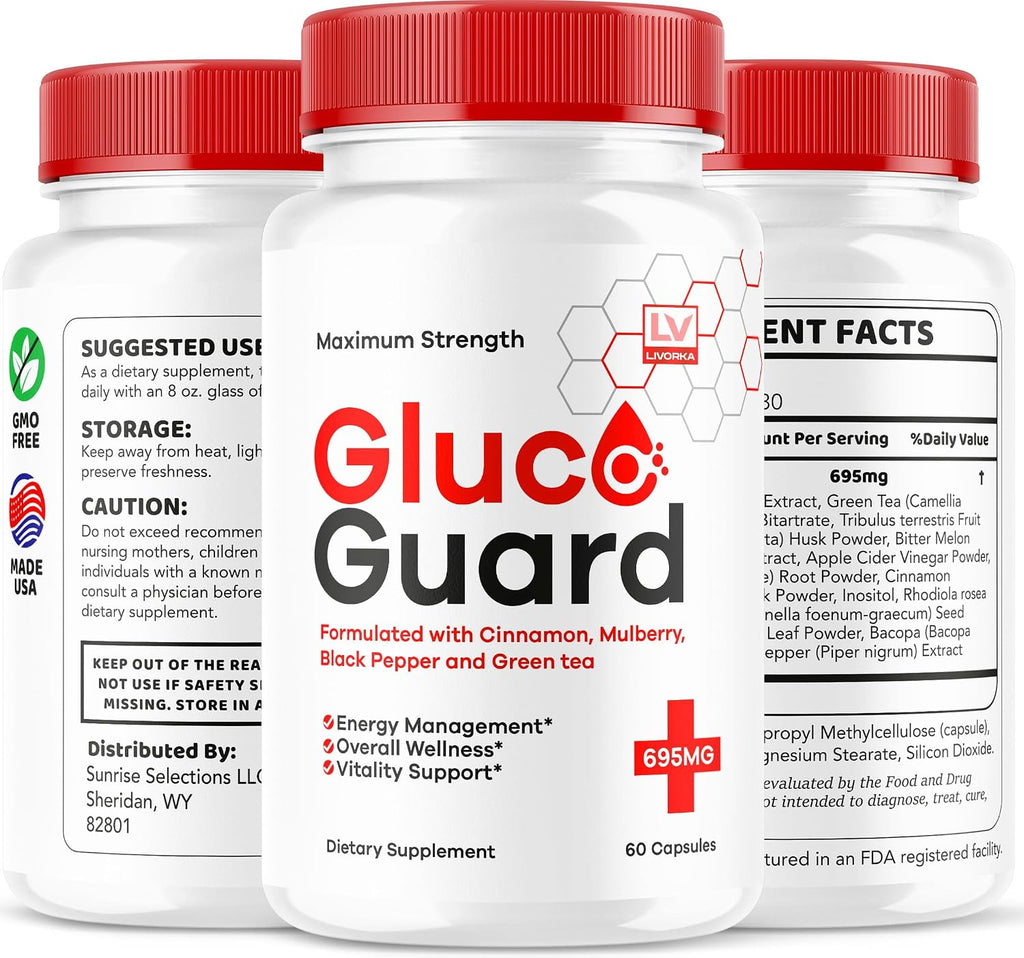 GlucoGuard Cápsulas – Complemento Nutricional, 30 Cápsulas