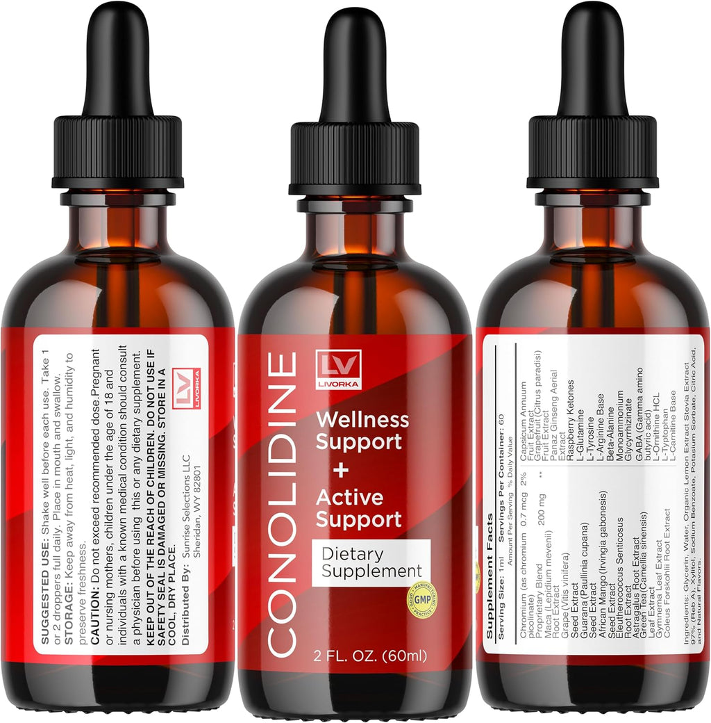 Conolidine Drops - Complemento Alimenticio en Gotas