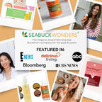 SEABUCKWONDERS Aceite de Semilla de Espino Amarillo Orgánico - Omega 3-6-9, 120 Cápsulas Blandas