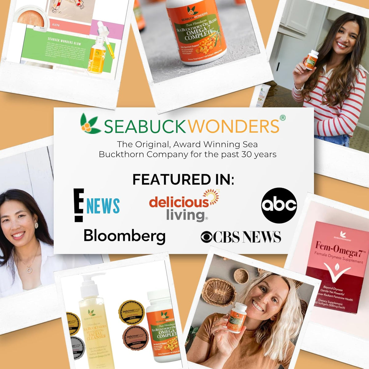 SEABUCKWONDERS Aceite de Semilla de Espino Amarillo Orgánico - Omega 3-6-9, 120 Cápsulas Blandas – Image 7