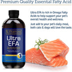 Rx Vitamins Ultra EFA Omega 3 Fish Oil para Perros y Gatos - 237 ml
