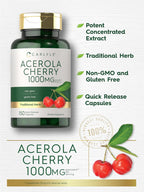 Carlyle Acerola Cherry Cápsulas | 150 Comprimidos | Extracto No GMO y Sin Gluten