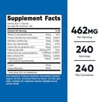 Nutricost High Potency Vitamin B Complex 462mg, 240 Capsules (3 Pack) with Vitamin C