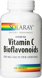 Solaray C Super Bio-Plex - 250 Comprimidos