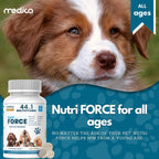 NutriForce 44-in-1 Multivitamínico para Perros - 120 Comprimidos Masticables