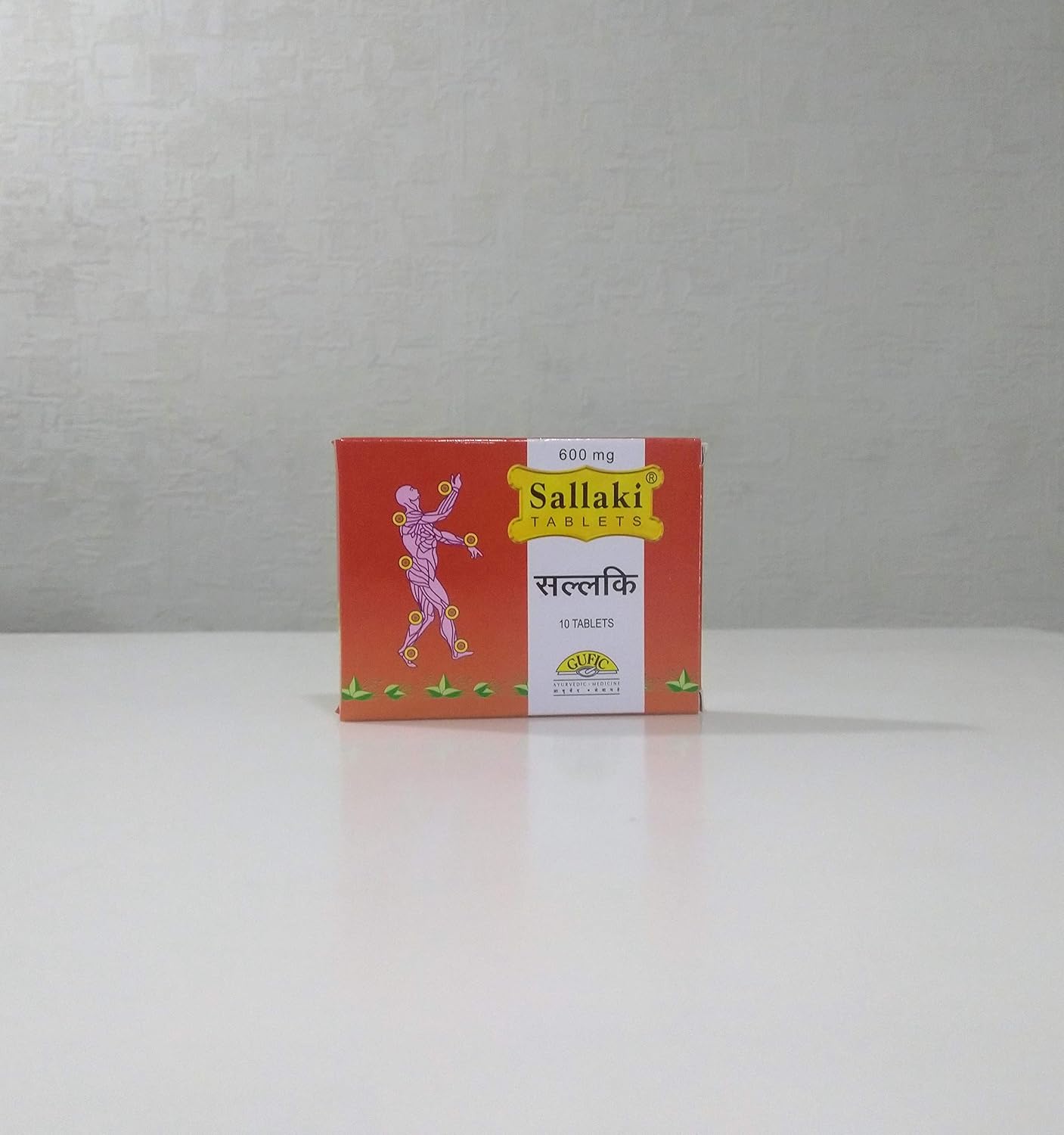 Gufic Sallaki Tablets 600 mg (10 Comprimidos)