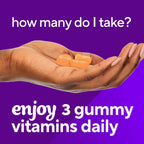 Vitafusion Power C Gummy Vitamina C - 63 Gomitas (21 Días) Sabor Naranja