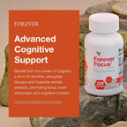 Forever Focus - 120 Cápsulas - Claridad Mental y Concentración