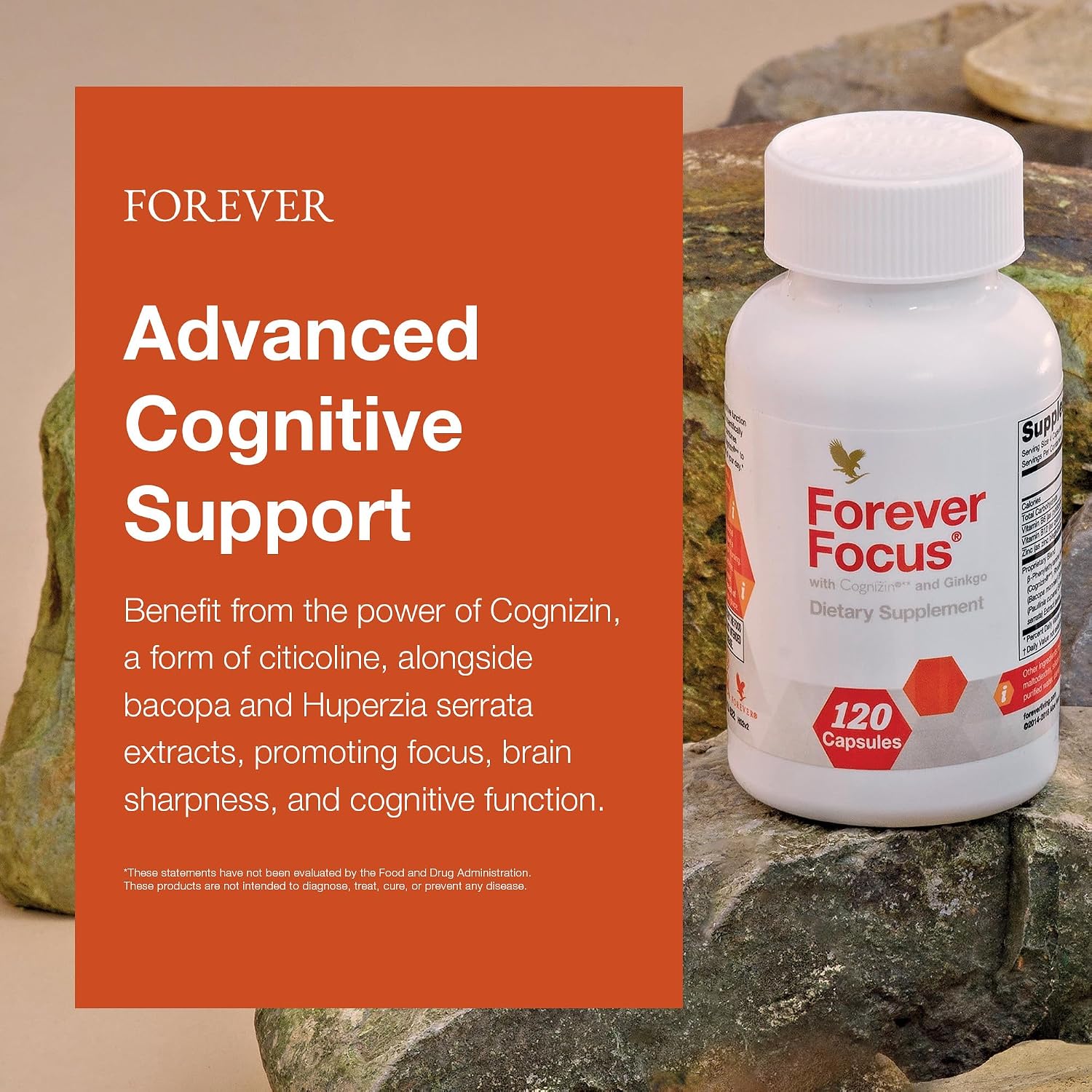 Forever Focus - 120 Cápsulas - Claridad Mental y Concentración