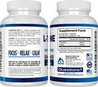 Arazo Nutrition L-Theanina 250mg (Extra Strength) con Inositol 100mg, 120 Cápsulas Vegetarianas
