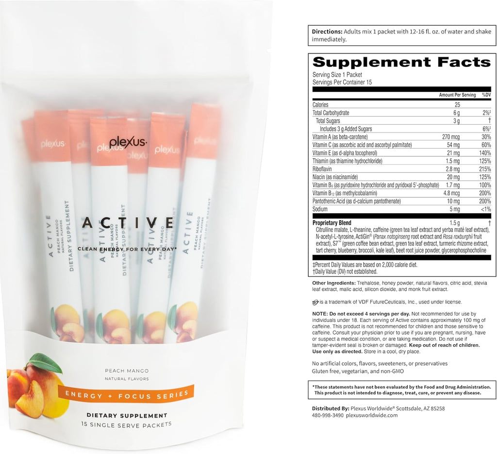 Plexus Active Peach Mango