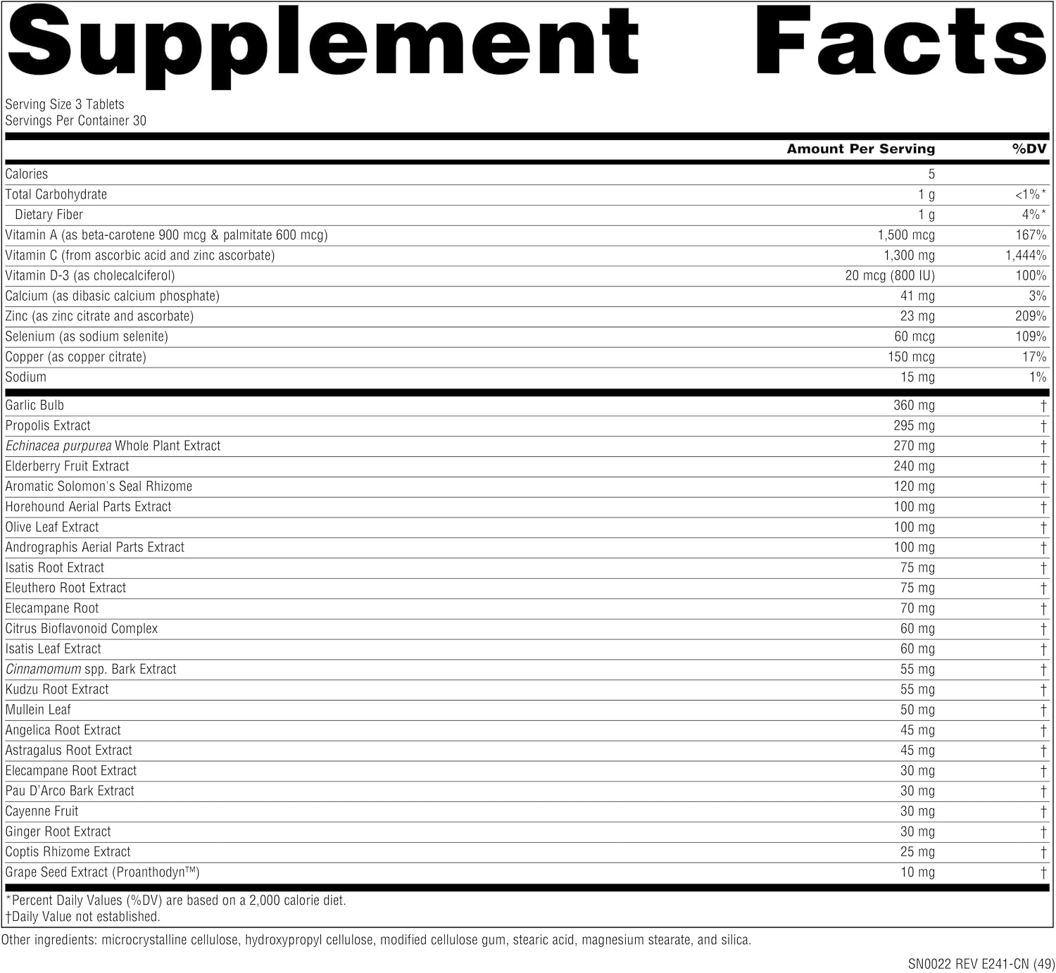 Source Naturals Wellness Formula - Complejo Multivitamínico y Defensa Herbal, 90 Comprimidos