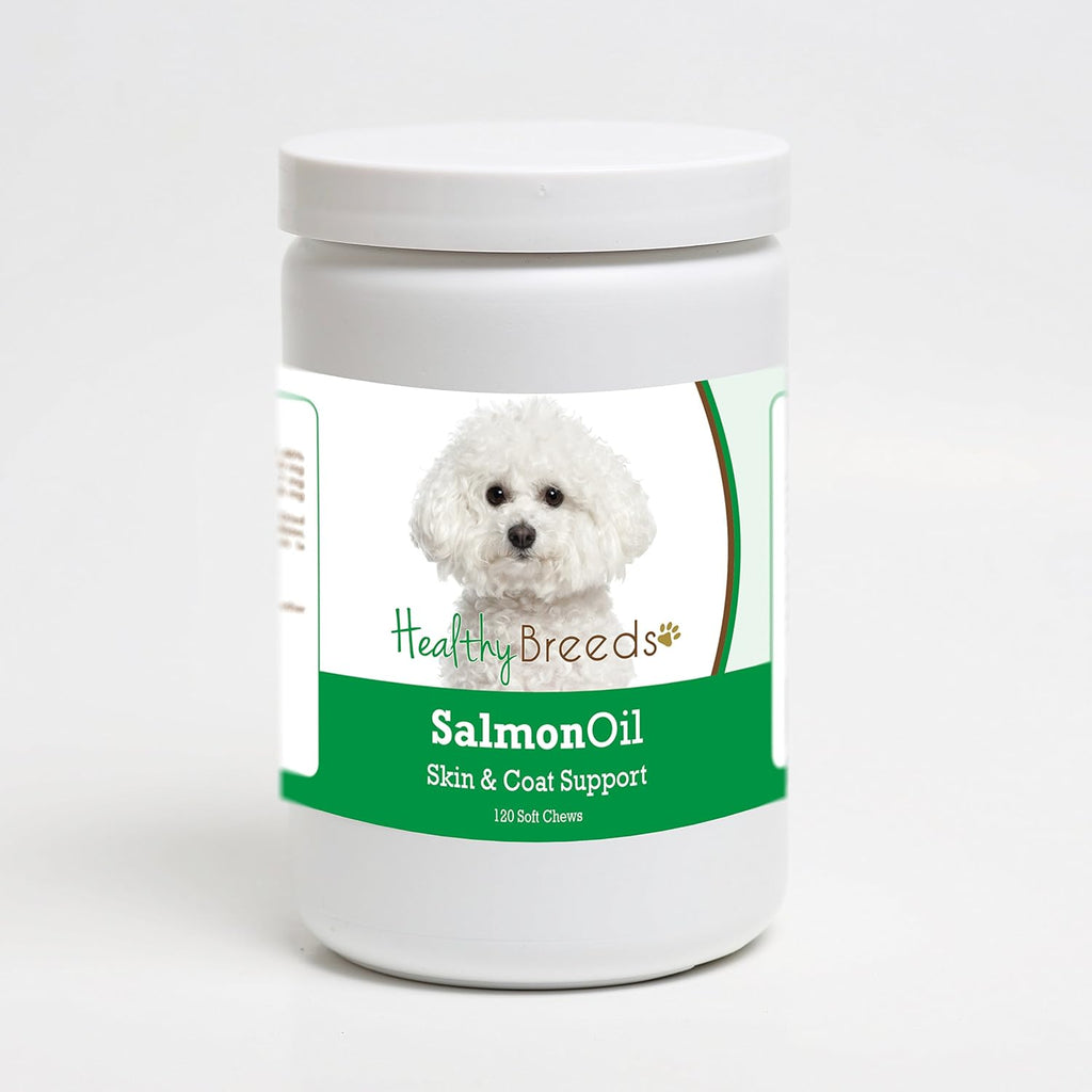 Healthy Breeds Bichon Frise Salmon Oil Soft Chews 120 Count