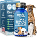 Complemento Hepático para Perros con Cardo Mariano – Fórmula de Detox Suave – 400 Comprimidos Inodoros