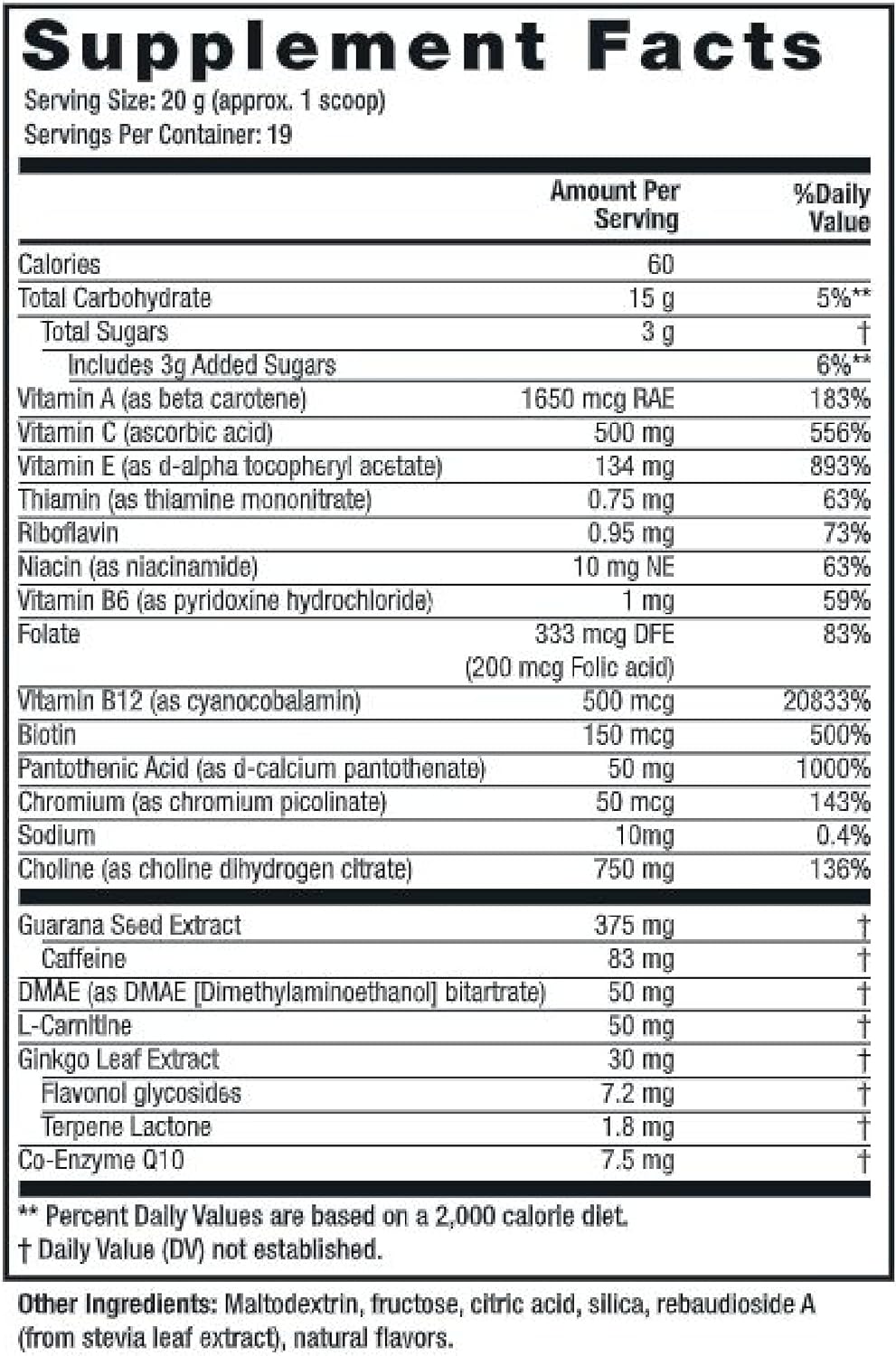 Twinlab Choline Cocktail - Complemento para la salud cerebral y energía, 13.33 oz