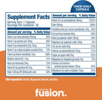 Bariatric Fusion Multivitamínico con Hierro para Mujeres y Hombres | 1 Cápsula al Día | 45mg de Hierro | 30 Cápsulas | 1 Mes