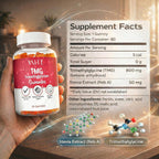 VAITE TMG Gummies – Trimetilglicina 800mg, 60 Gominolas Veganas