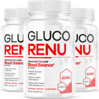 Gluco Renu Cápsulas (3 Pack) - 90 Cápsulas para 3 Meses