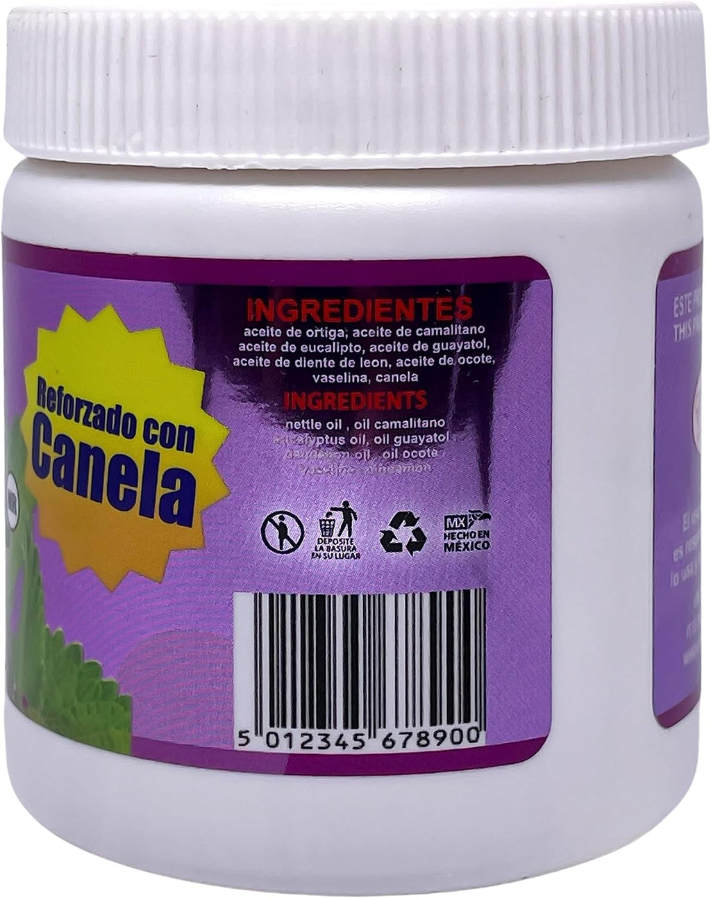 Ortiga con Canela Ointment 125 gm 3.5oz