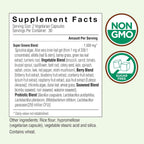 Country Farms Super Greens Vegicaps - 32 Superalimentos en Cápsulas Vegetales, 60 Cápsulas (30 Días)