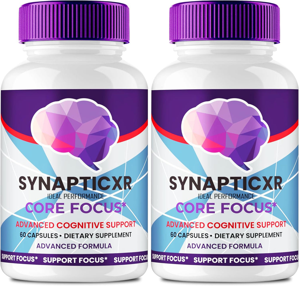Synaptic XR Supplement Capsules - SynapticXR Pills - Nerve Health Support Advanced Formula - Maximum Strength - (2 Pack)