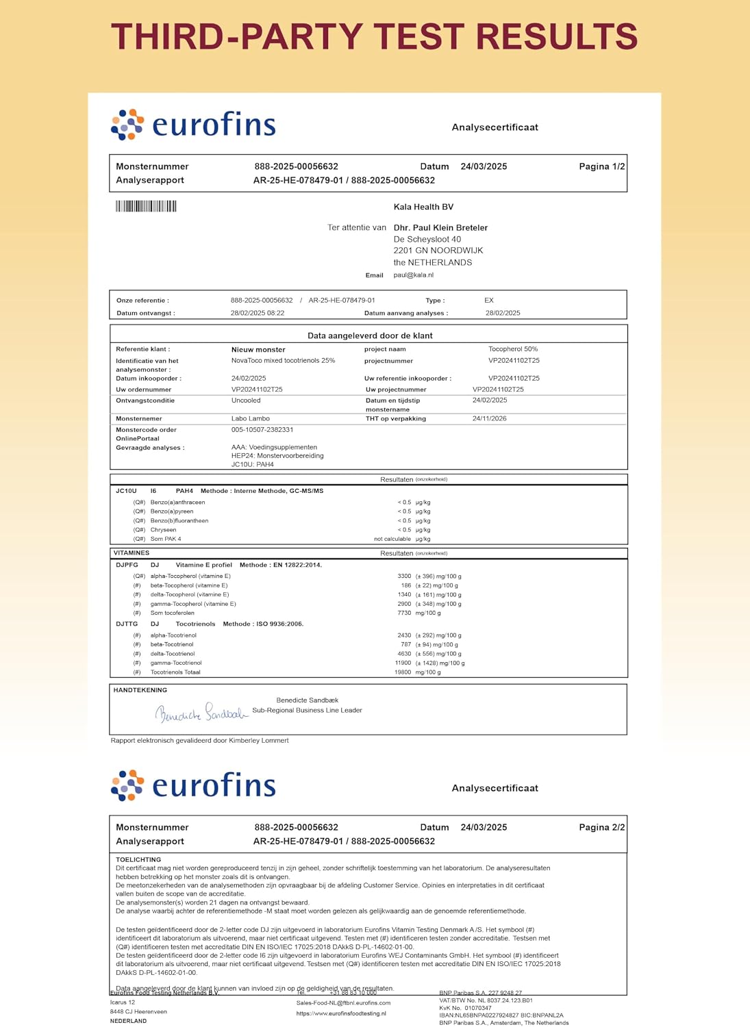 Fórmula Vegana Única con los 8 Tocoferoles y Tocotrienoles - Vitamina E (180 cápsulas)