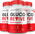 GlucoRevive Cápsulas (3 Pack) - Fórmula Avanzada Natural