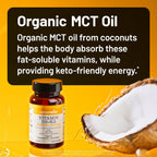 NatureWise Vitamina D3 + K2 Vegana con Aceite MCT de Coco Orgánico - 5000 UI D3 + 100 mcg K2 - 90 Cápsulas Blandas