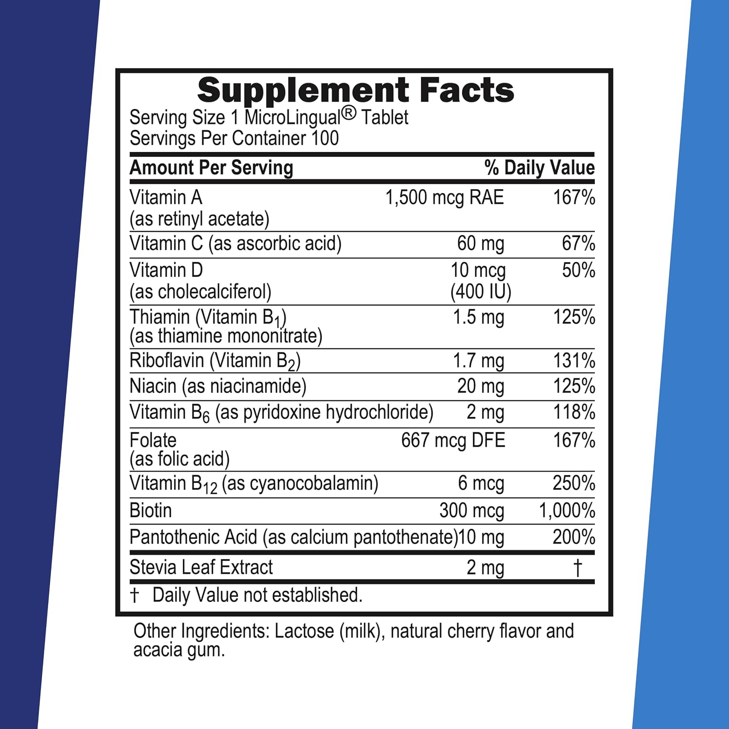 Multivitamínico Diario Superior Source, 100 comprimidos de disolución instantánea
