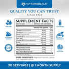 Vitaminerals® 119 Neurotex™ | Apoyo al Sistema Nervioso y Alivio del Estrés | Mente Tranquila | Estado de Ánimo Positivo | 60 Cápsulas Vegetarianas