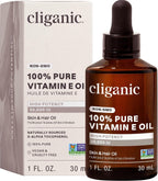 Cliganic Aceite de Vitamina E Puro 240.000 IU (240 ml) - Natural D-Alfa Tocoferol