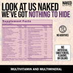 NAKED Nutrition Women's Multi - Multivitamínico Diario para Mujeres - 60 Cápsulas