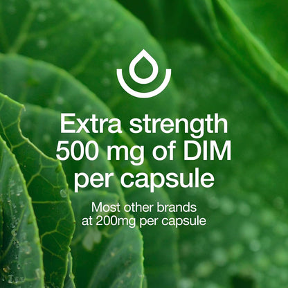 DIM Supplement 500mg - Diindolylmethane – Vegano, Non-GMO, Sin Gluten - 90 Cápsulas – Image 5