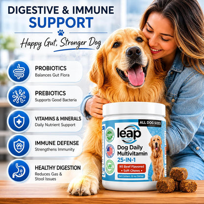 Multivitamínico y Suplemento para Perros con – Energía y bienestar general: La mezcla completa de nutrientes apoya – Image 5