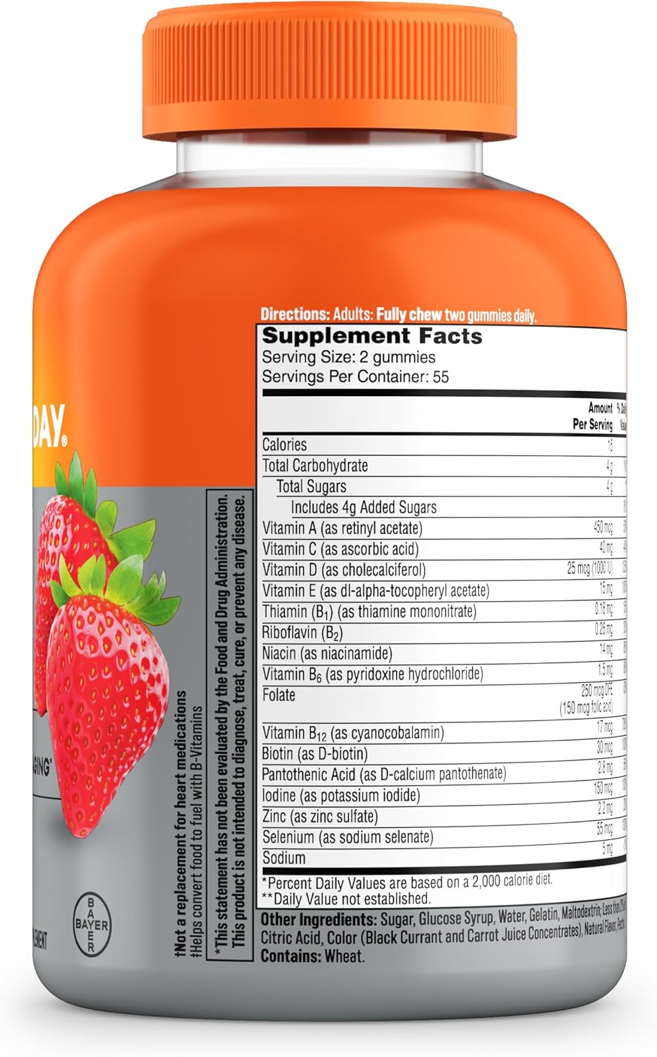 One A Day Multivitamínico Gummy para Mujeres 50+ - 110 Gominolas