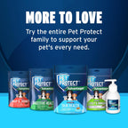 Pet Protect Suplemento para la Piel de Perros, Mezcla Patentada Free Form, Masticables Sabor Bacon (60 unidades)