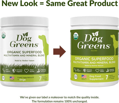 Dog Greens Superfood Multivitamin Powder - – Kelp orgánico : Rico en yodo y oligoelementos esenciales para el – Image 2