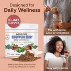 Blushwood Berry Daily Cell Defense - Polvo de apoyo inmunológico y celular con Soursop, Kakadu Plum, Granada y Arándano - 180g