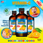 Germa Vitamina C Líquida Sin Azúcar 500 mg - 118 ml