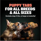 Bully Max 2 en 1 Vitaminas para Cachorros - 30 Comprimidos Masticables