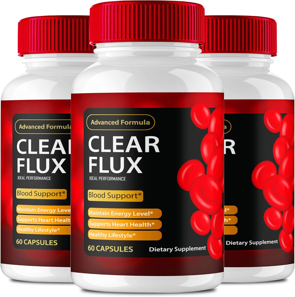 Clear Flux Supplement, Super Boost Clear Flux, 3 Pack