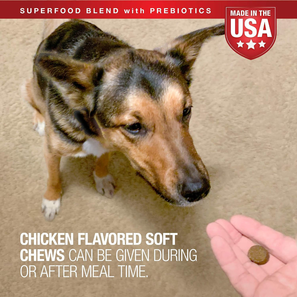 VetIQ Suplemento Multivitamínico para Perros, Masticables Blandos, 90 unidades