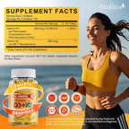 Vitamina D3 y K2 Vegana 10000 UI con MK-7 y Aceite MCT de Coco - 250 Cápsulas Blandas