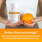 Isotonix Vitamin C Powder – 500 mg Vitamina C Tamponada con Beta Caroteno y Potasio, 90 porciones