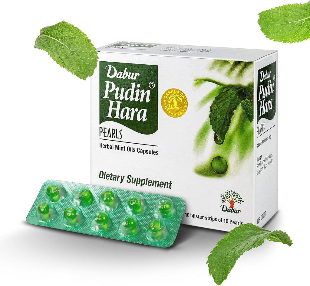 Dabur Pudin Hara Perlas – Alivio Digestivo Natural (200 perlas)