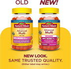 Nature Made Advanced Multivitamínico en Gominolas para Mujeres con Citrato de Magnesio, Calcio y Vitaminas B - 90 Gominolas, 30 Días