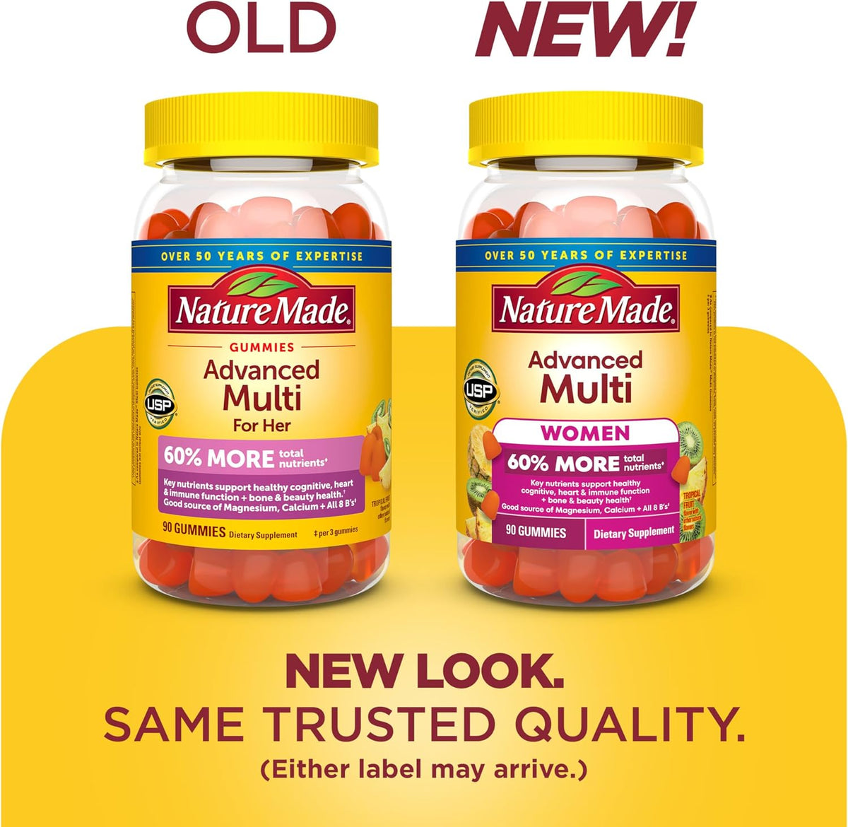 Nature Made Advanced Multivitamínico en – Salud ósea: El calcio y el magnesio contribuyen al mantenimiento de los – Image 2