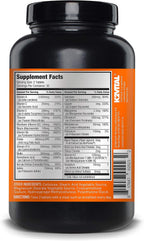 Vita JYM Multivitamínico y Mineral Diario para Hombres y Mujeres - Complejo Vitamínico con Hierro, A, C, B6, B12, E, K2, Boro, Biotina, Potasio y Más - 60 Comprimidos