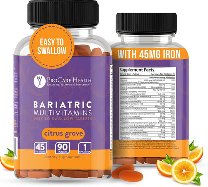 ProCare Health Multivitamínico Bariátrico con Hierro 45mg - 30 Comprimidos Fáciles de Tragar – Image 10
